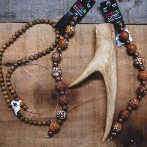 🦌✨ DIY Deer Antler Necklace Kit – Real White Tail Deer from Maryland 🦌✨